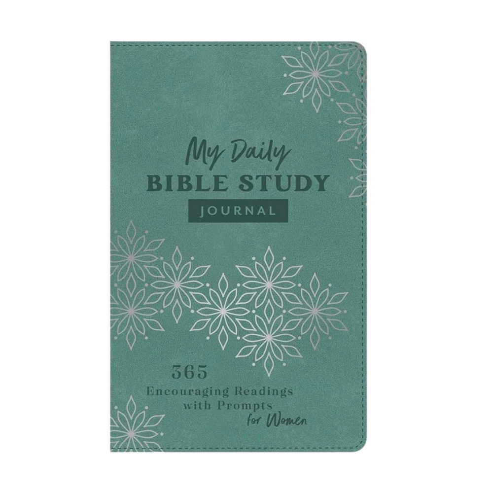 [C] My Daily Bible Study Journal 365 Readings Women Donna Maltese Barbour Teal
